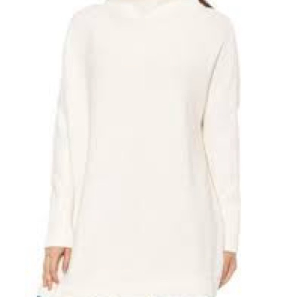 Free People White Cowl Neck Sweater new Ottoman - Picture 2 of 5